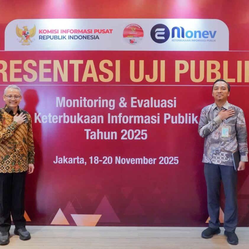 Monitoring dan Evaluasi Keterbukaan Informasi Publik Tahun 2025